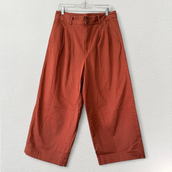 Madewell Pleated Wide-Leg Pants - Picture 4 of 7